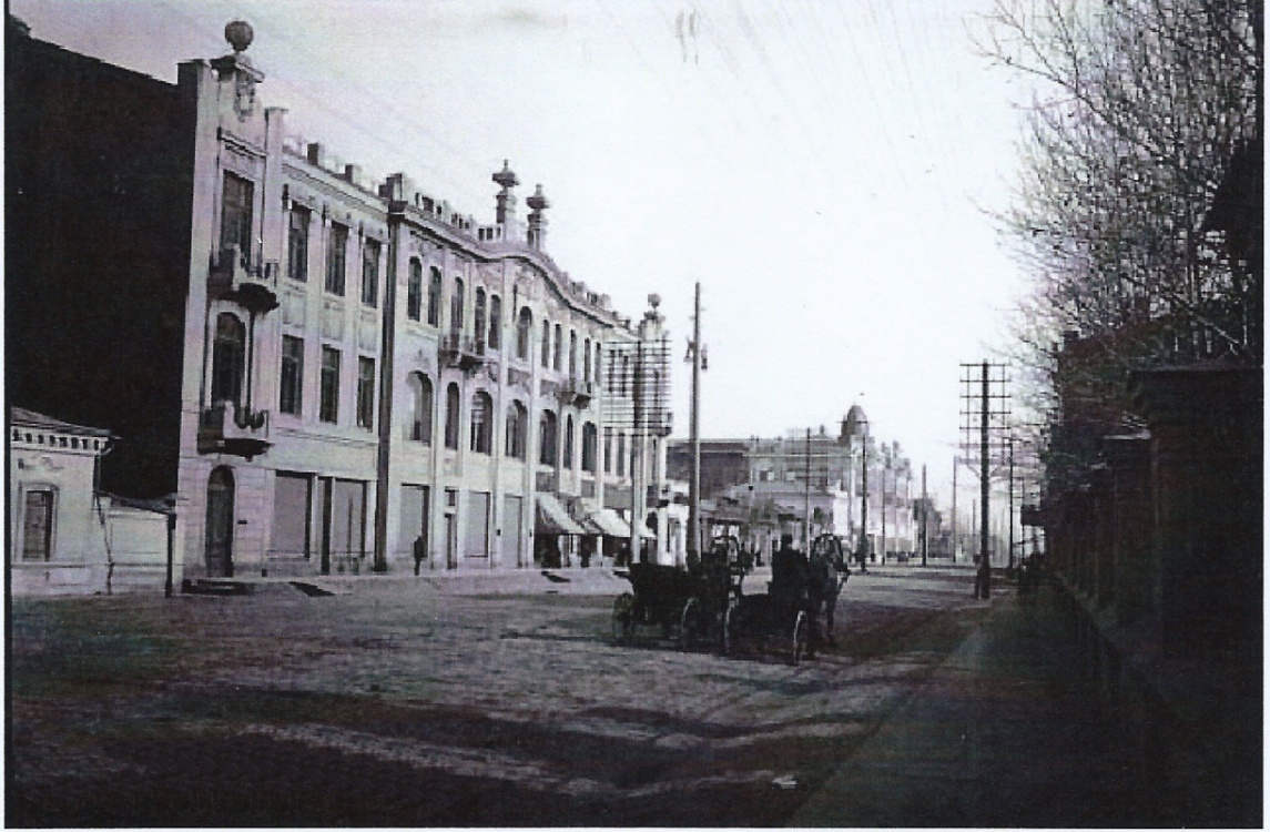 Здание, в котором с 1922 по 1961 годы размещалась Красноярская краевая контора Госбанка СССР, пр. Мира, 96